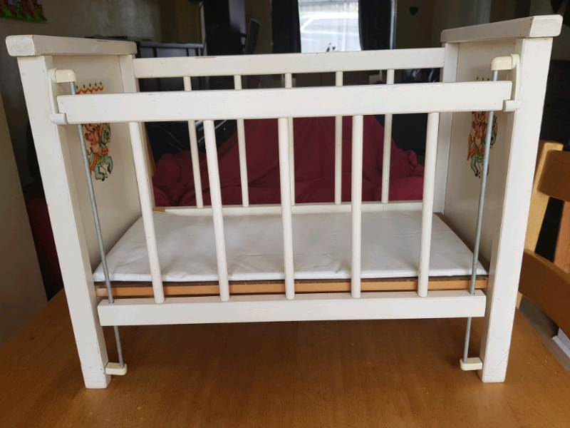 vintage dolls cot
